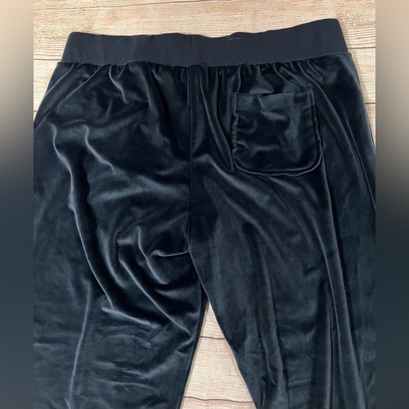 Esmara blue velour jogger pants size XL 16/18. - Picture 4 of 6